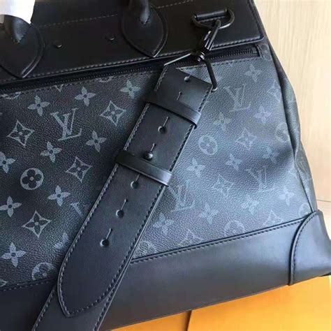 louis vuitton holdall mens black|louis vuitton monogram suitcase.